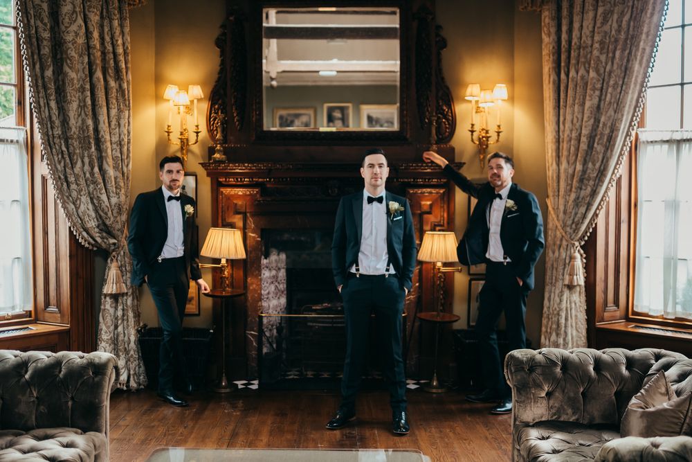 Castle Leslie estate Wedding venue county monaghan Irish wedding norther