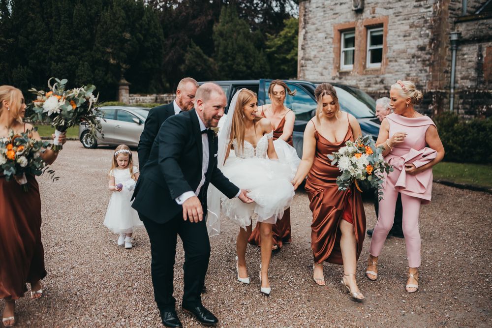 Castle Leslie estate Wedding venue county monaghan Irish wedding norther