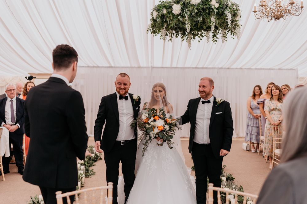 Castle Leslie estate Wedding venue county monaghan Irish wedding norther