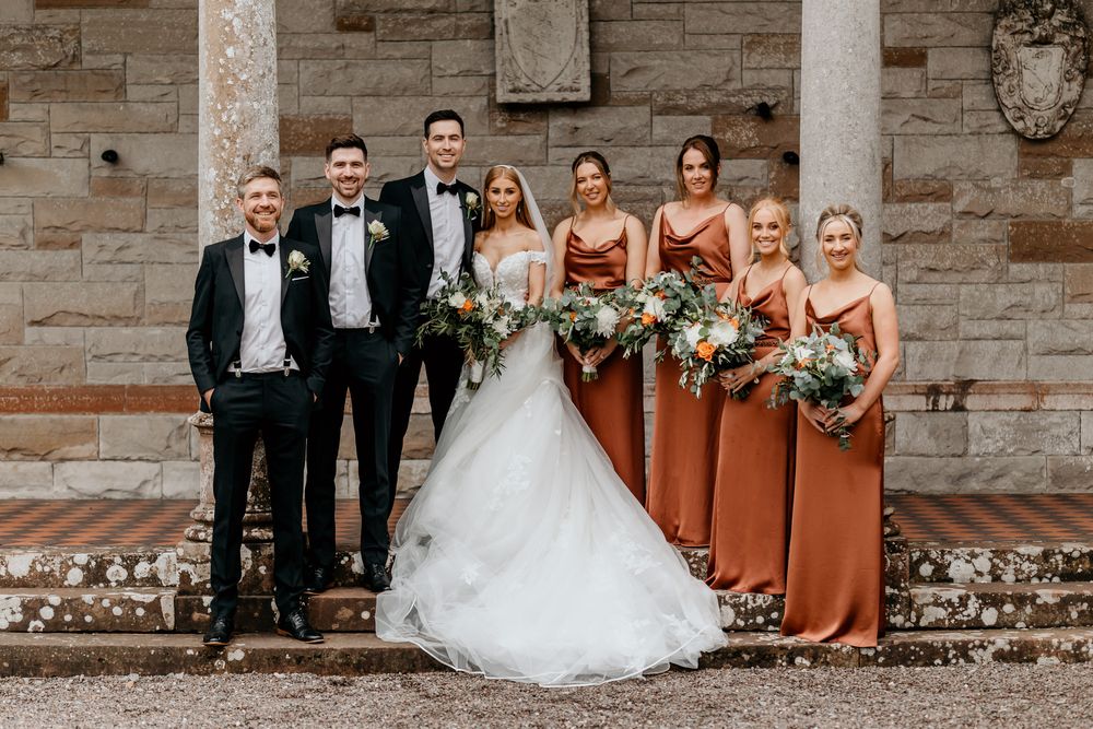 Castle Leslie estate Wedding venue county monaghan Irish wedding norther