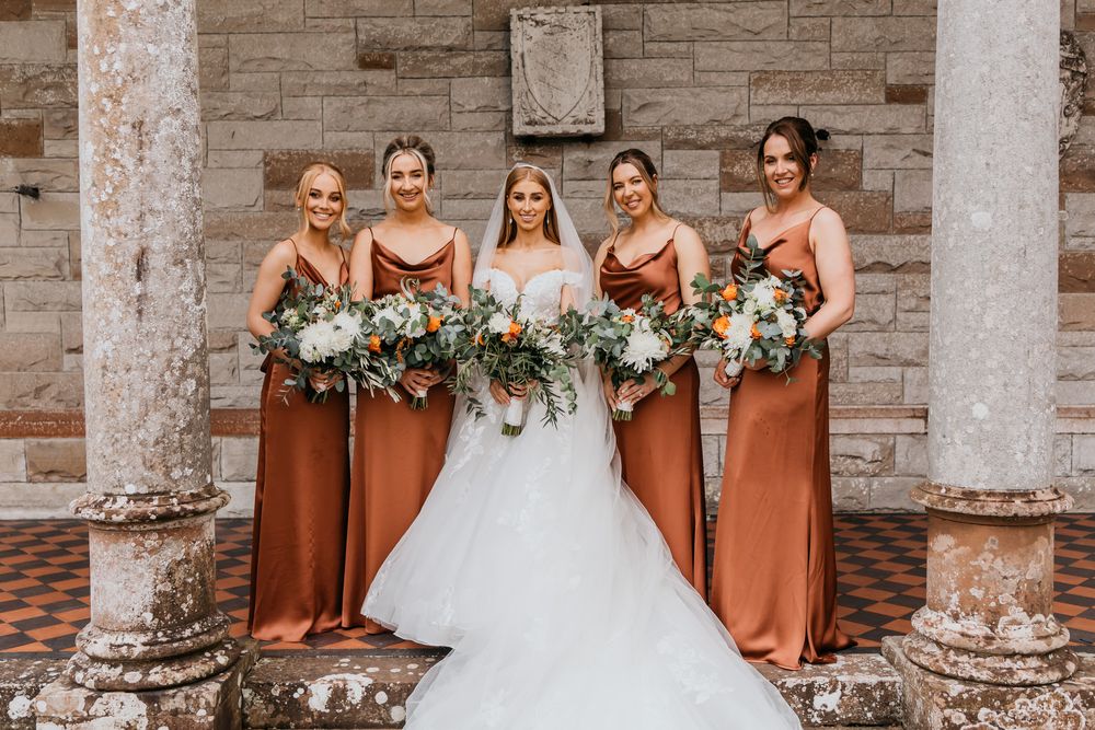 Castle Leslie estate Wedding venue county monaghan Irish wedding norther