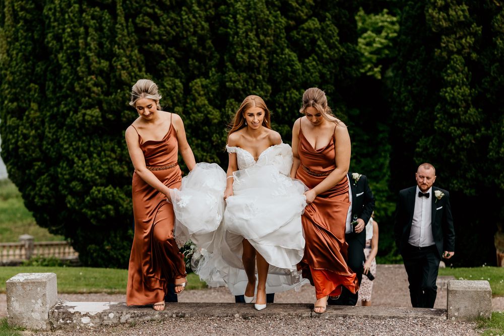 Castle Leslie estate Wedding venue county monaghan Irish wedding norther