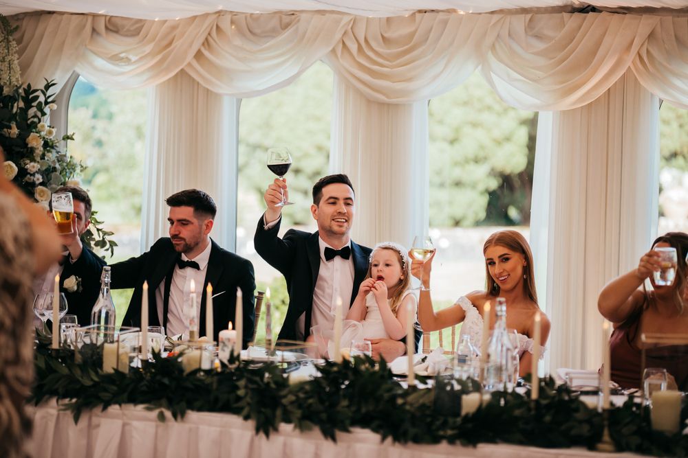 Castle Leslie estate Wedding venue county monaghan Irish wedding norther