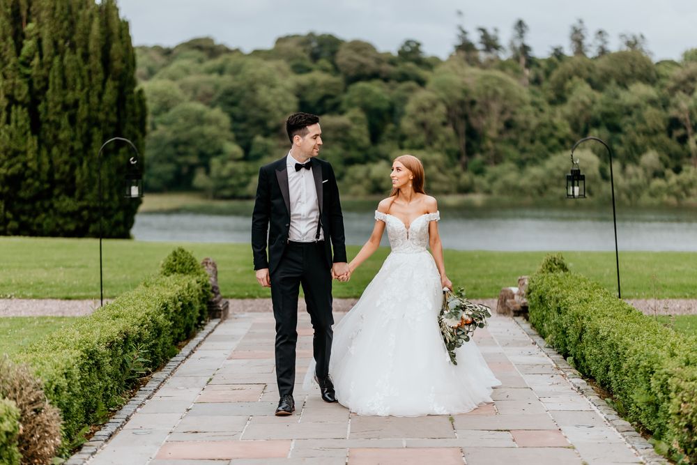 Castle Leslie estate Wedding venue county monaghan Irish wedding norther