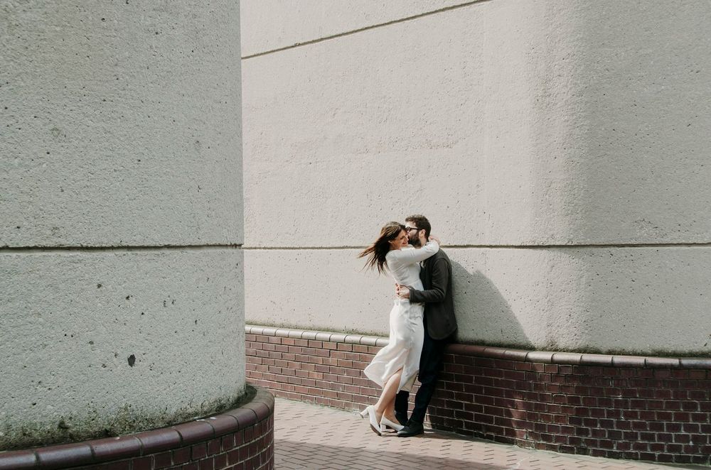 barbican engagement shoot, London