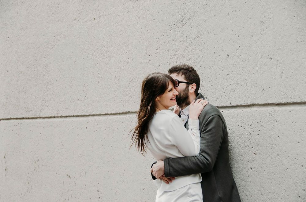 arty and romantic couple photo shoot