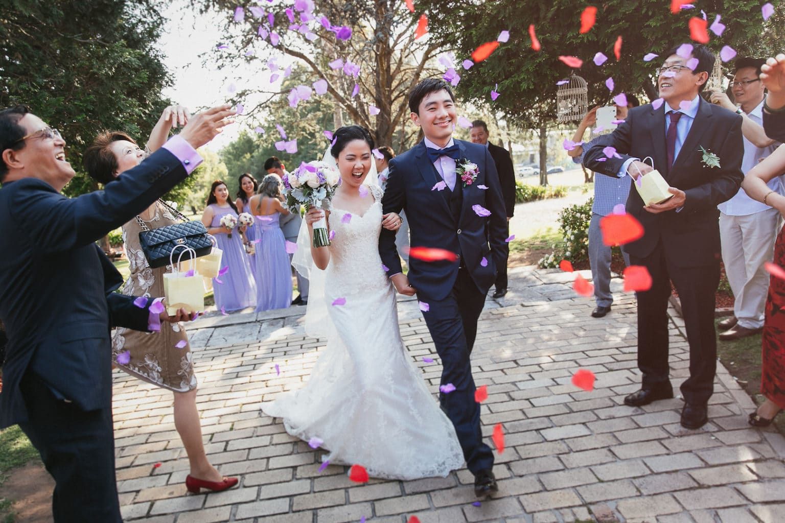 The wedding recessional