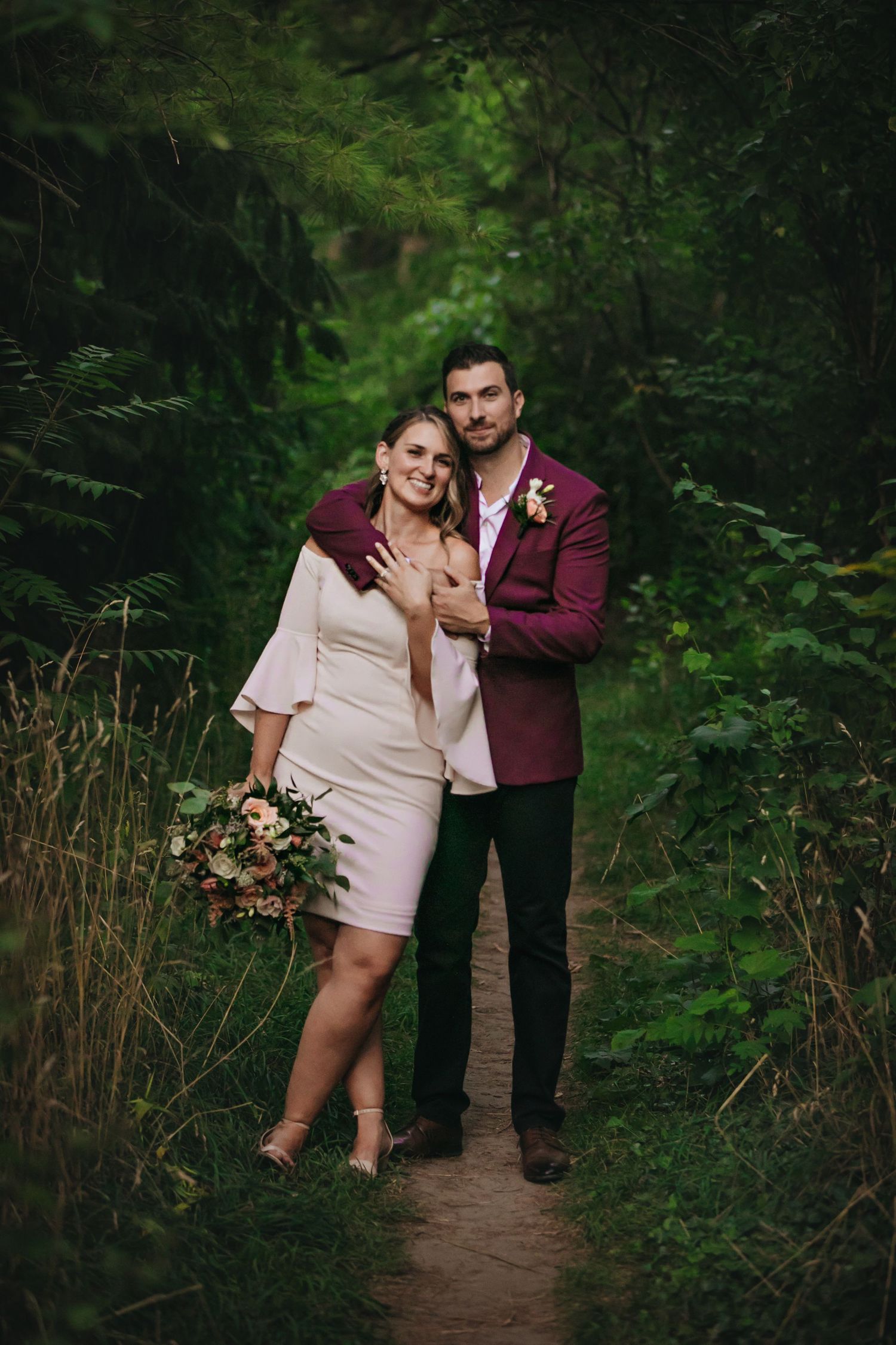 London Ontario Surprise Backyard Pop Wedding Photography by Shawn Van Daele