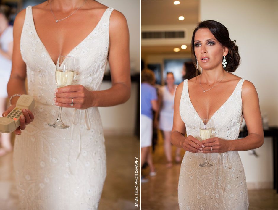 secrets maroma beach wedding photos 5