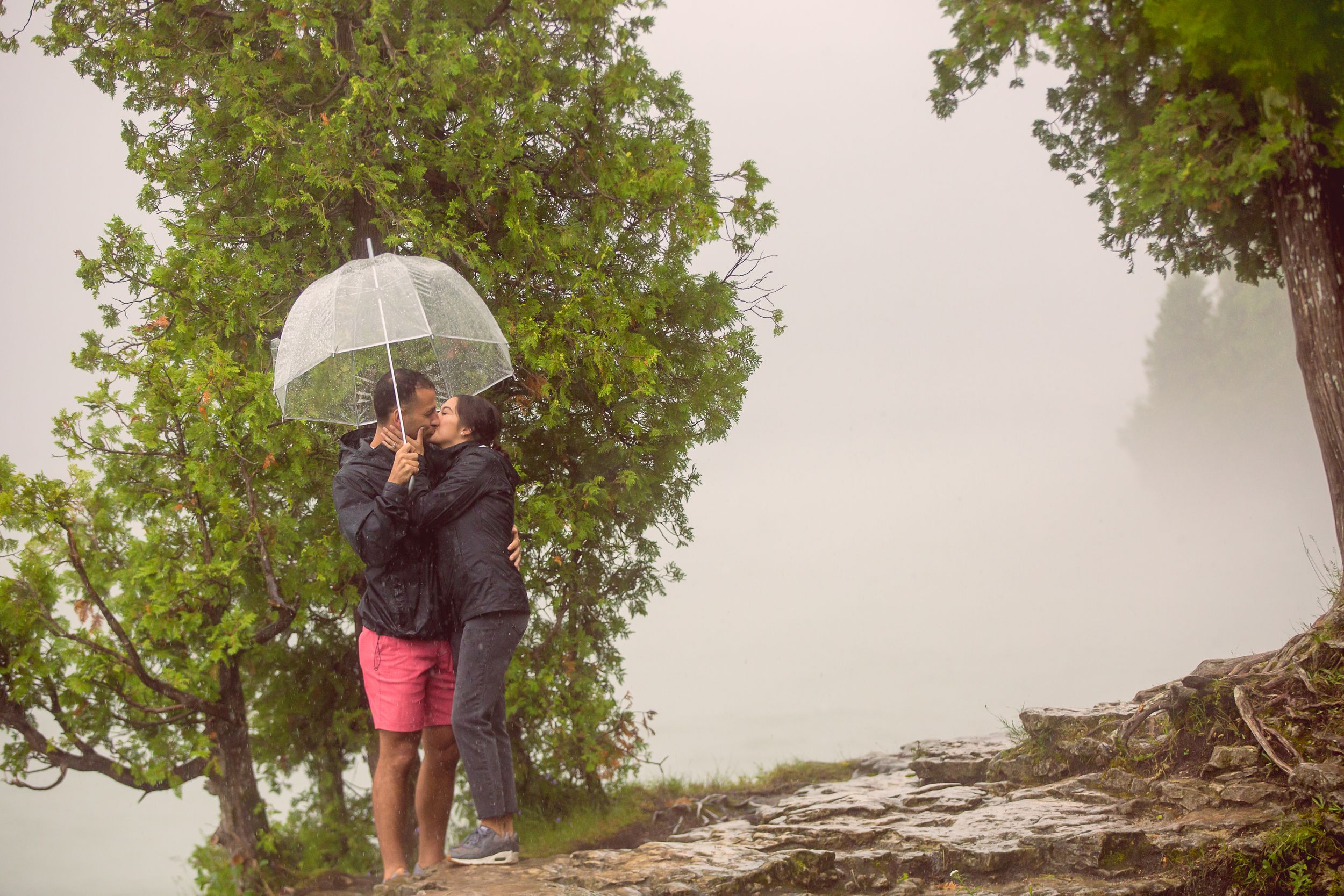 Door County Surprise Engagement Photographer