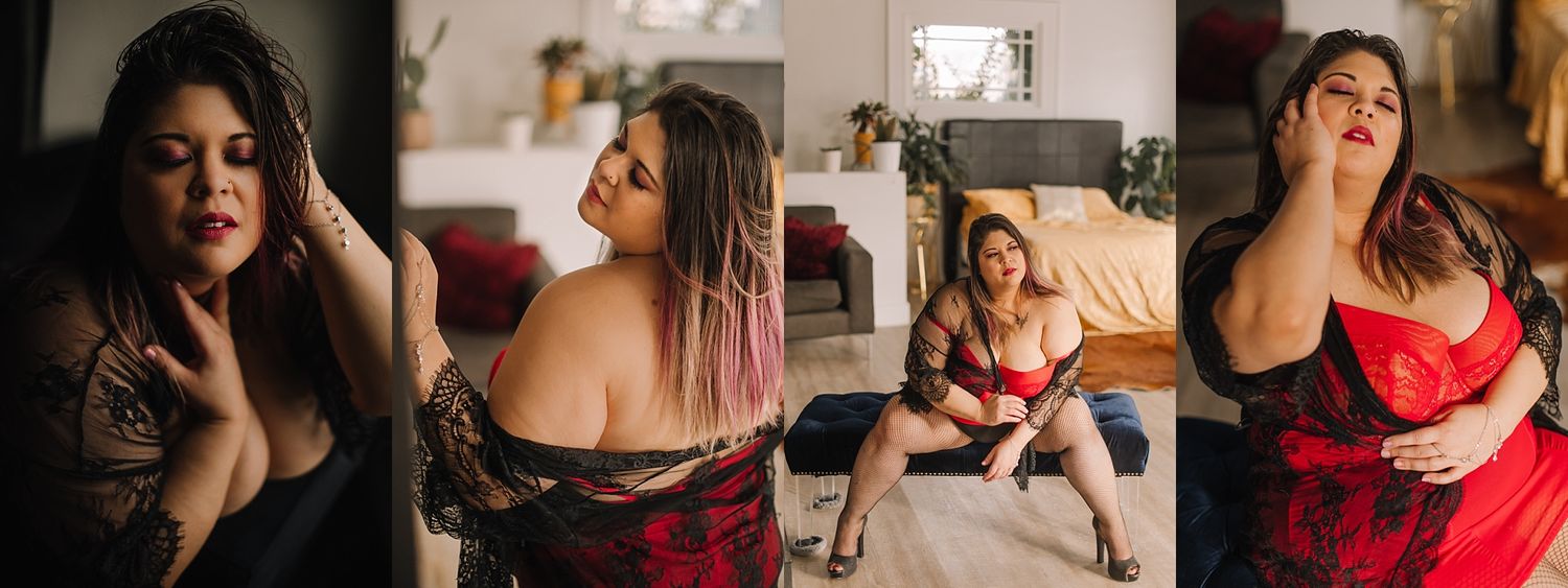 Plus Size Boudoir Salt Lake City Utah