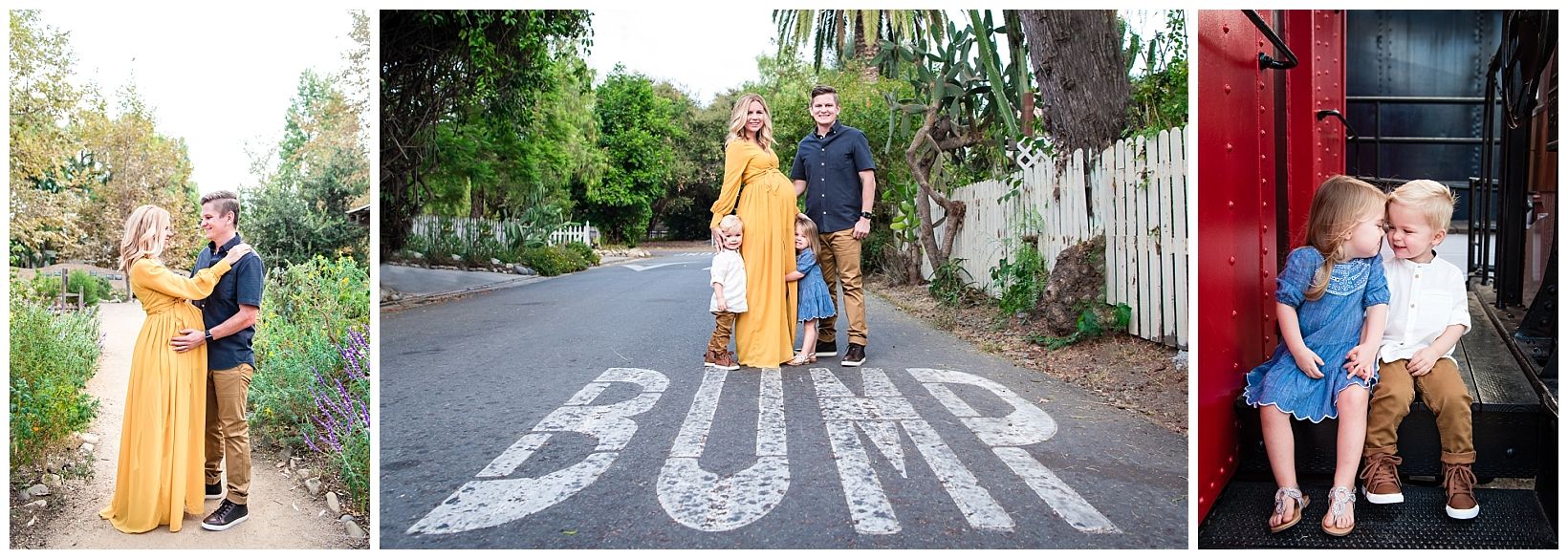 Images of a family in the Los Rios District of San Juan Capistrano, CA
