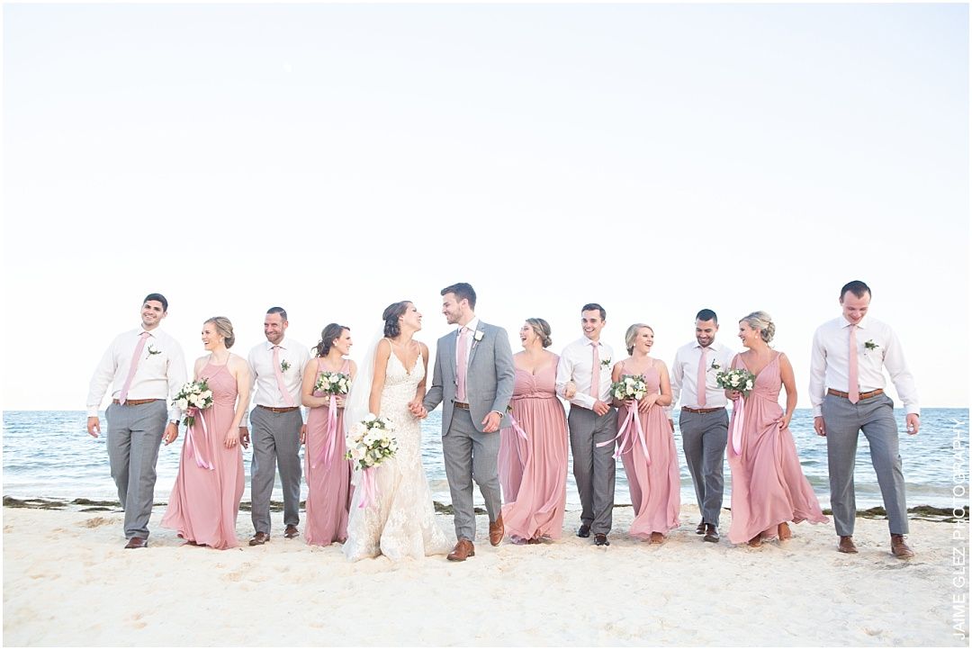 dreams riviera cancun wedding photos 24