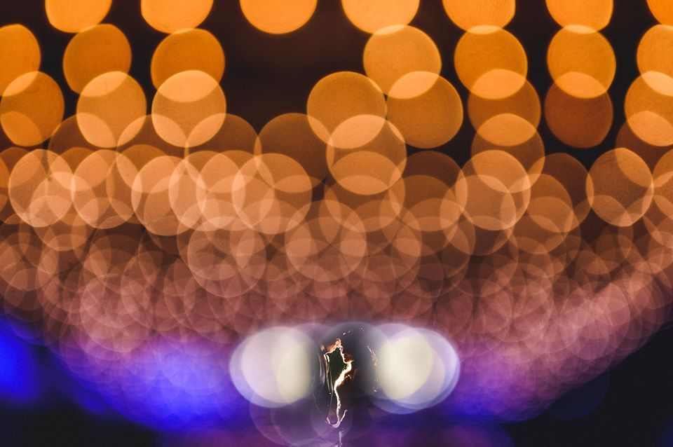 double exposure wedding portrait at stone house at stirling ridge