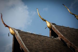 Wat Phantao temple in Chiang Mai Northern Thailand