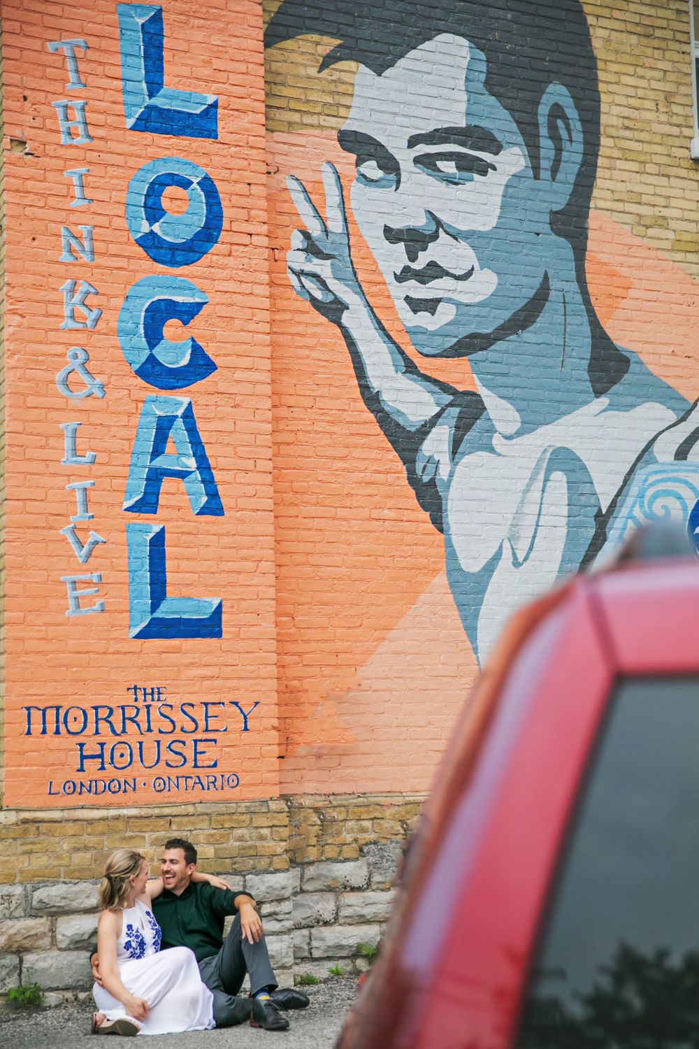 Downtown London Ontario Victoria Park Engagement Photography by Shawn Van Daele
