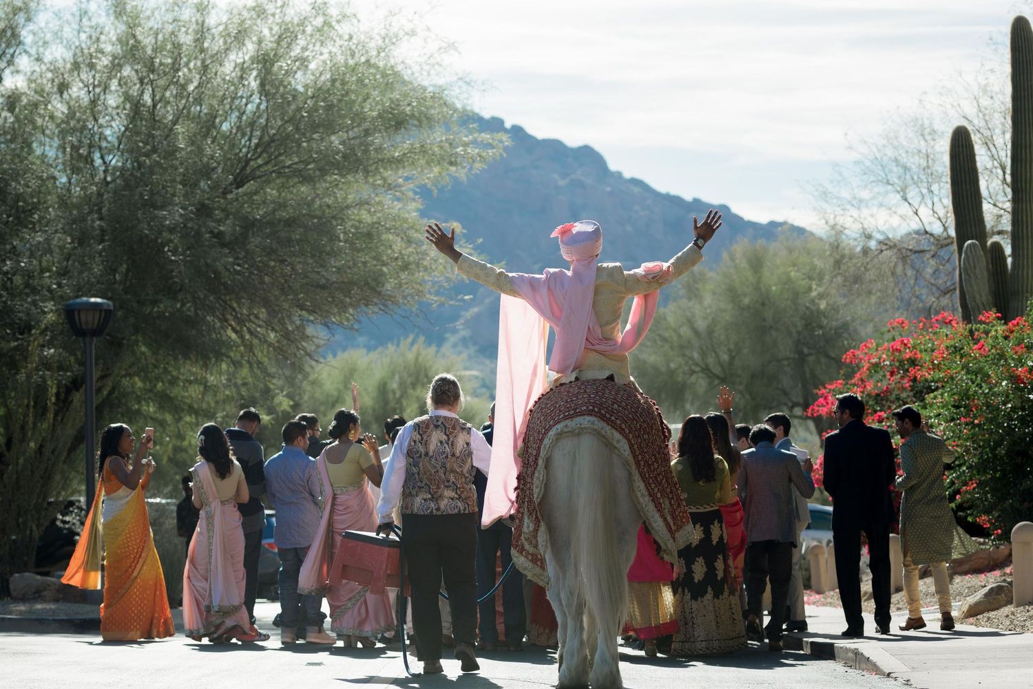 Baraat Ceremony Camelback Inn Wedding