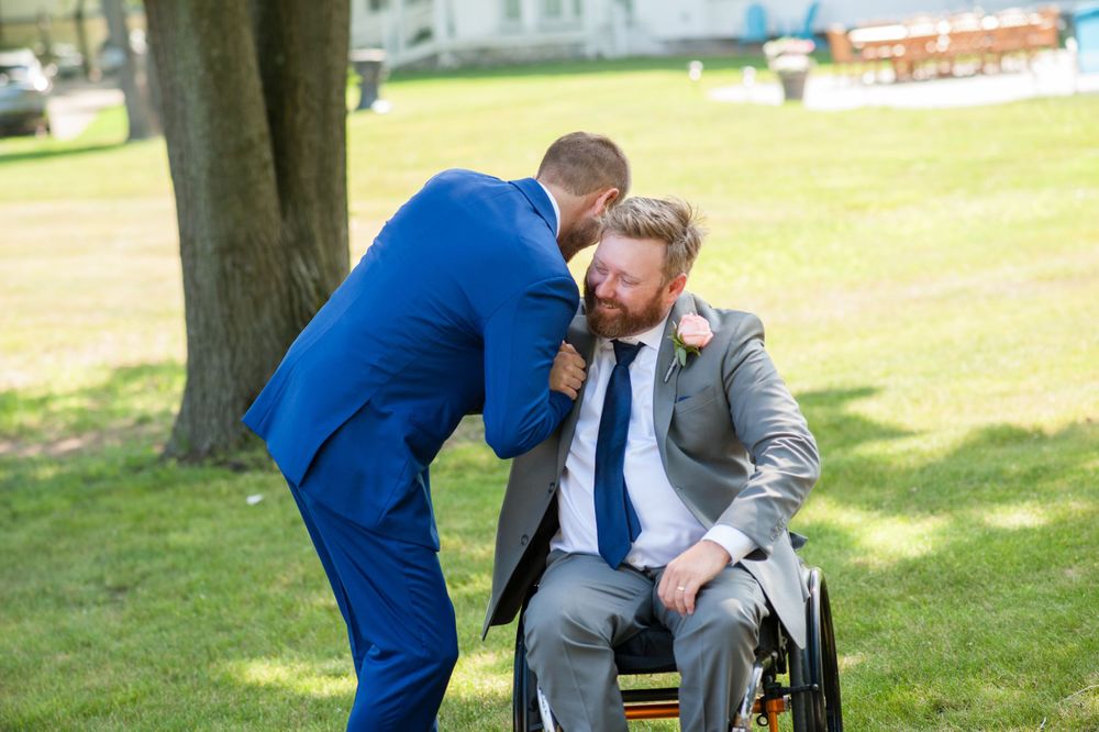 Visual Narrative Photography Michigan wedding photography portrait groomsman