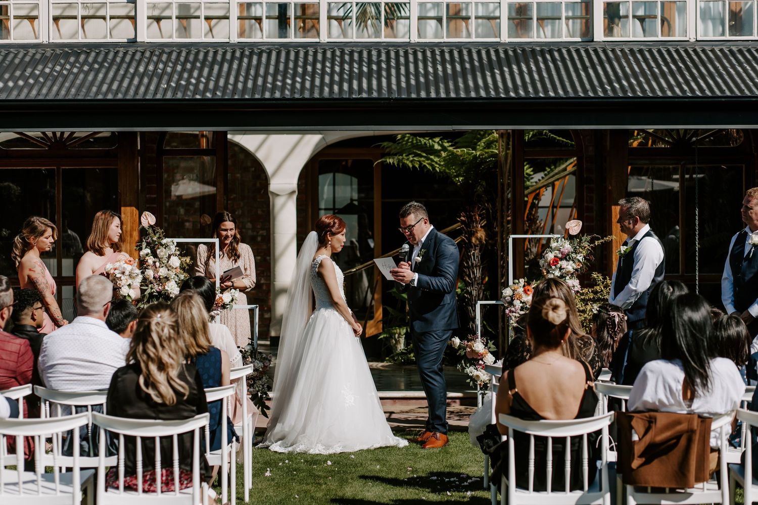 Christchurch Wedding Photographer Mel's Moments The Britten Stables