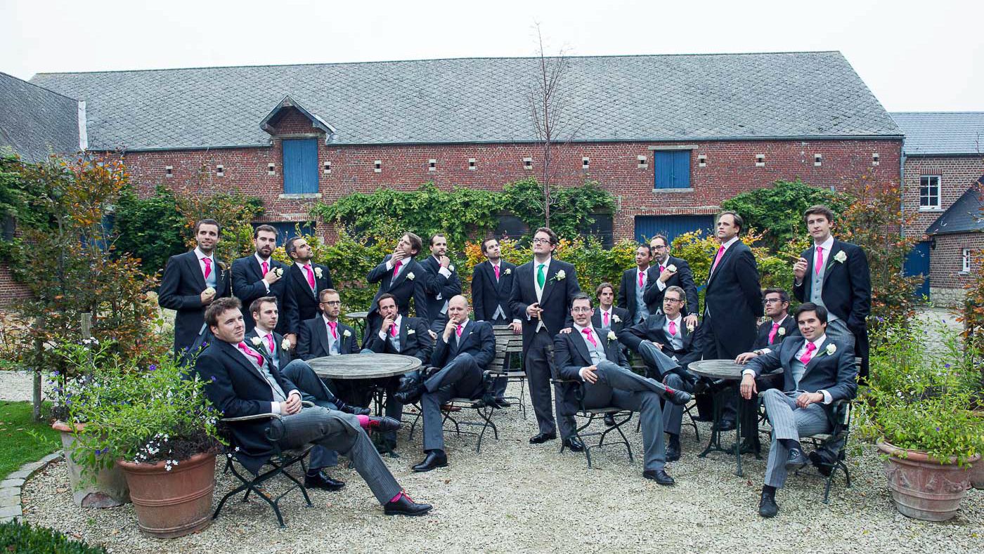 Les photos de groupe lors des mariages