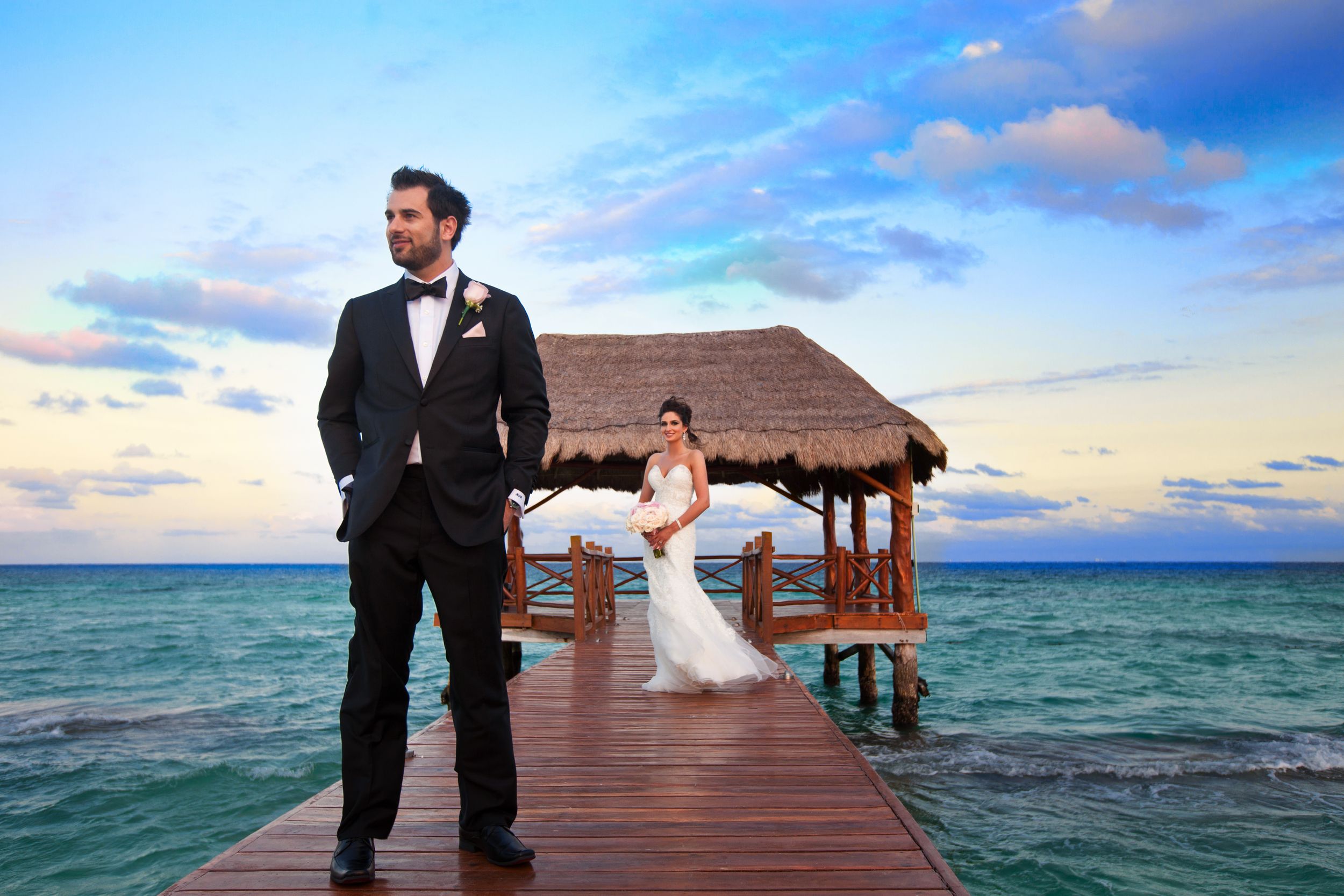azul fives wedding photos