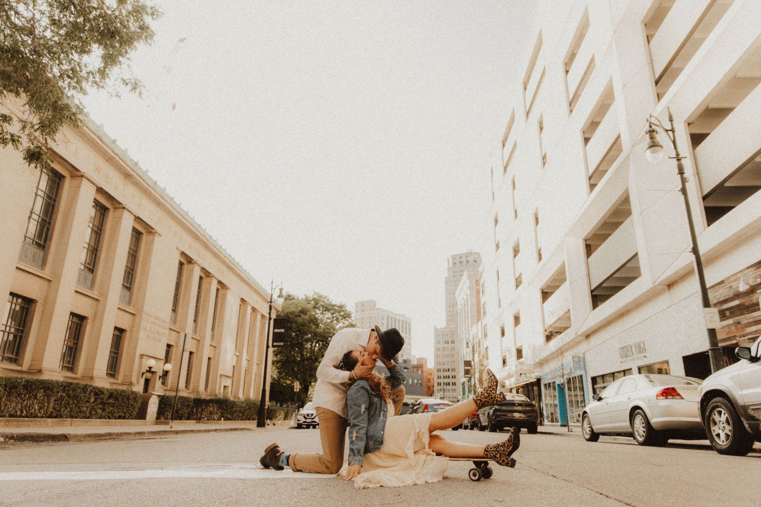Downtown Detroit, Michigan Elopement