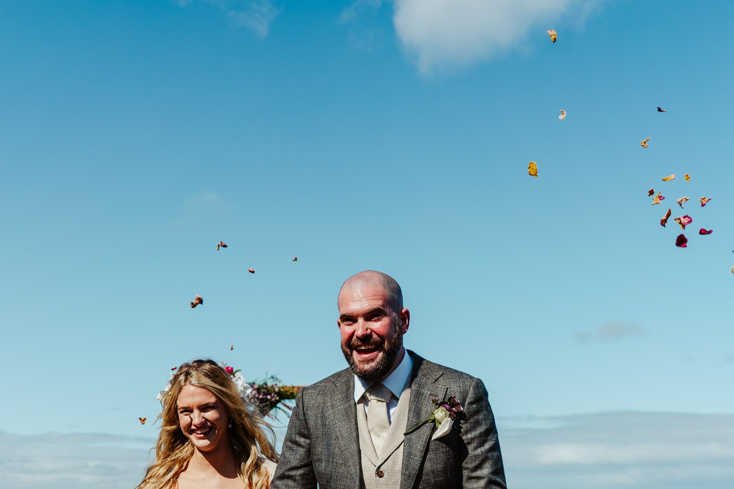 Ravensheugh Log Cabin Outdoor Wedding Scotland