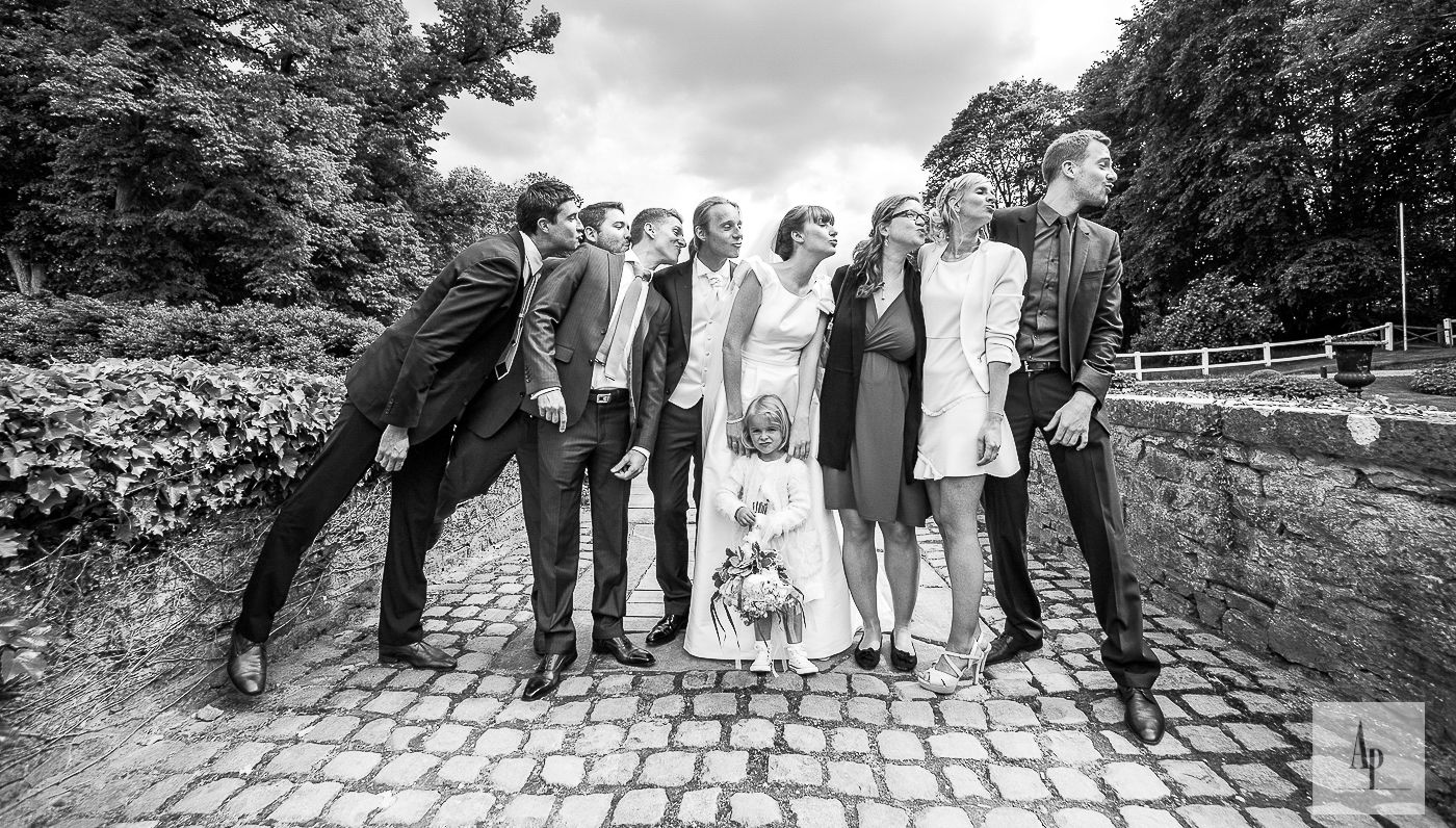 Les groupes en photo mariage