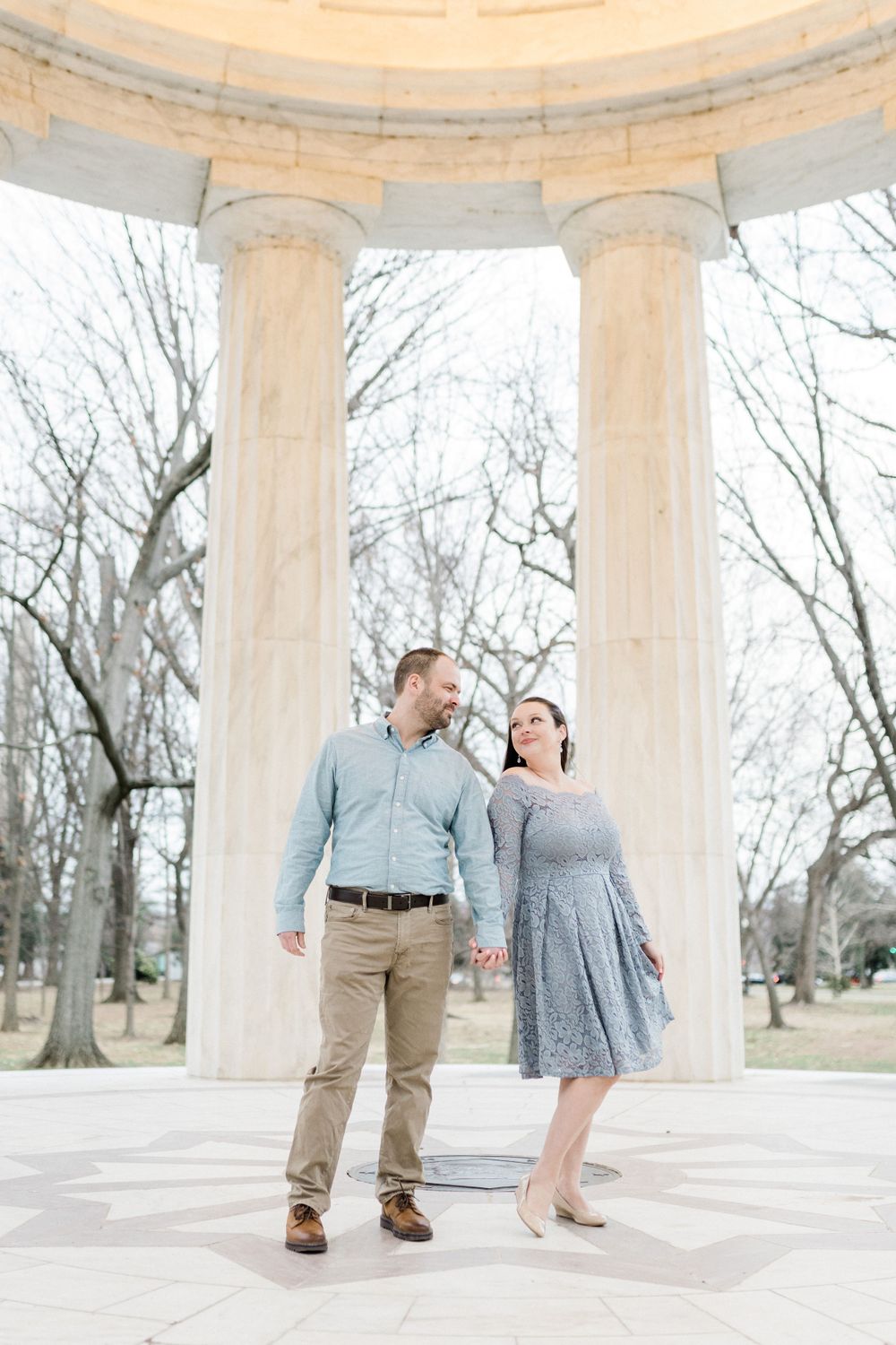 War Memorial National Mall Washington DC Engagement Session