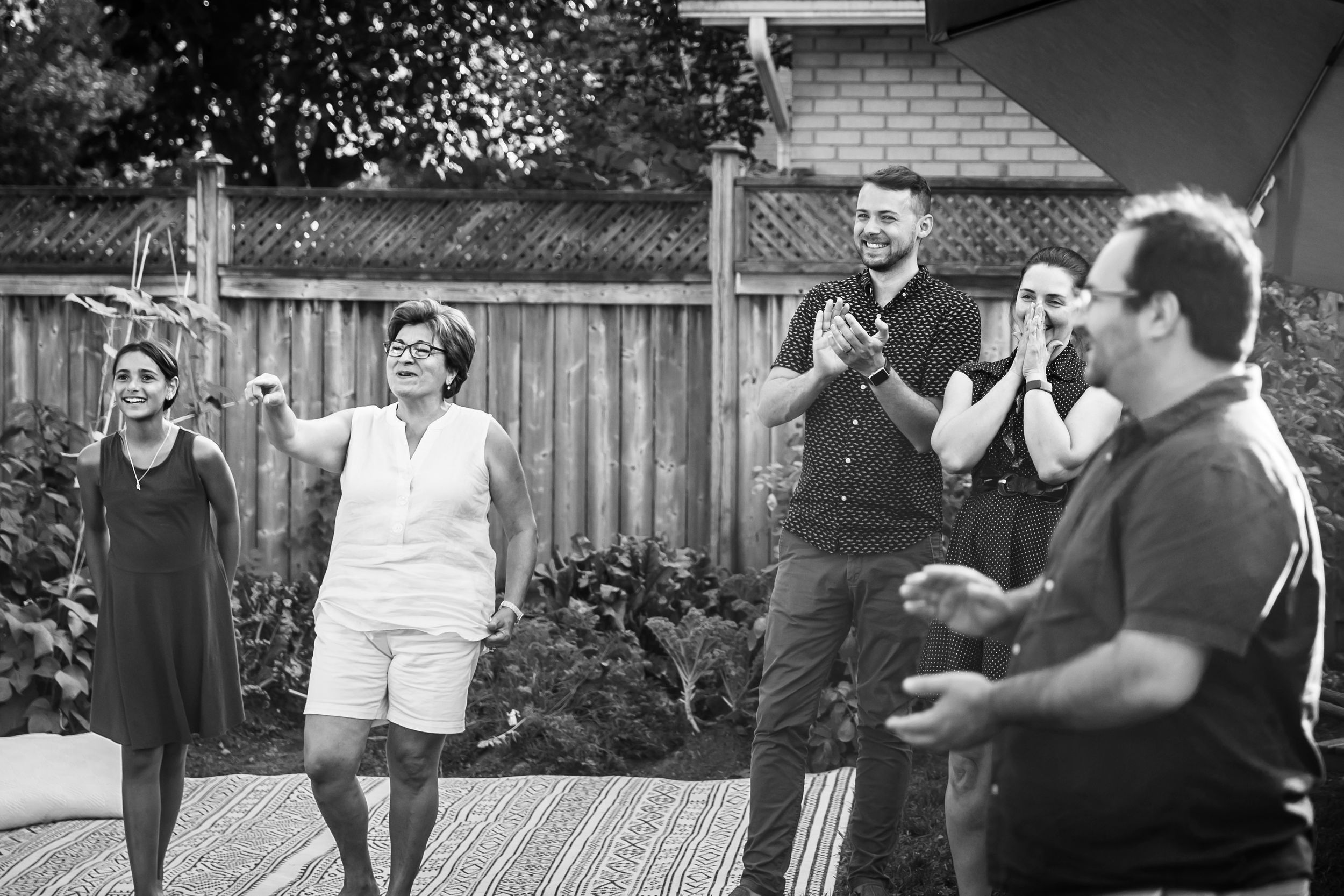 London Ontario Surprise Backyard Pop Wedding Photography by Shawn Van Daele