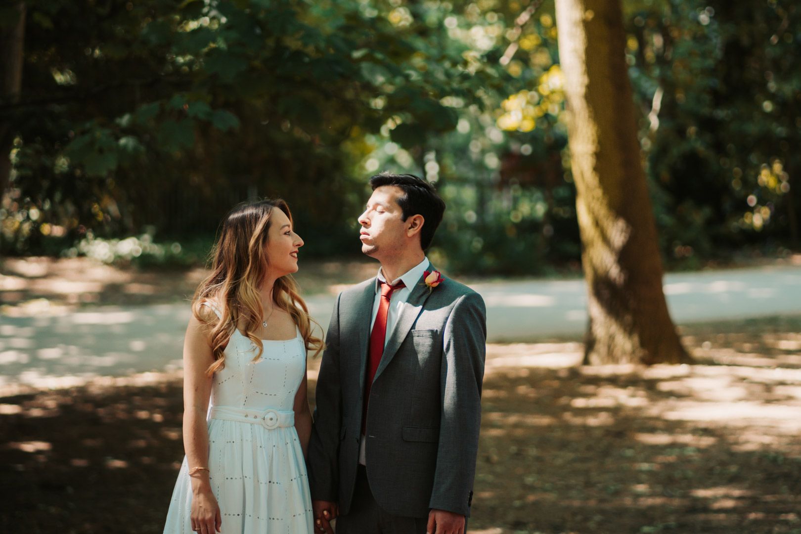 Crystal Palace Park Engagement Photography