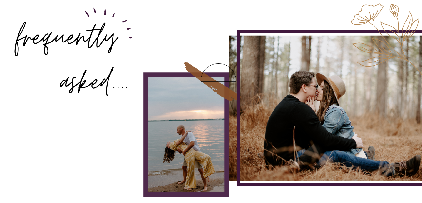 Jenny B Photography frequently asked questions page