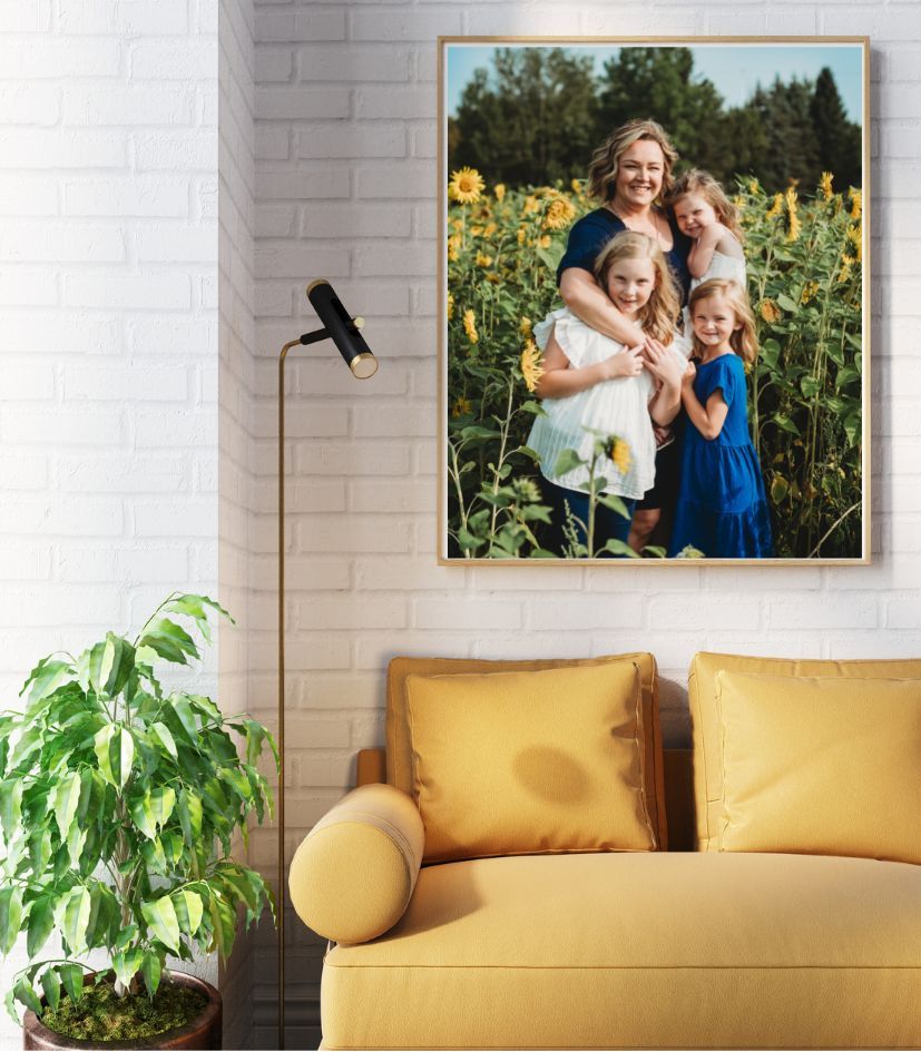Family Legacy Portrait Wall Art