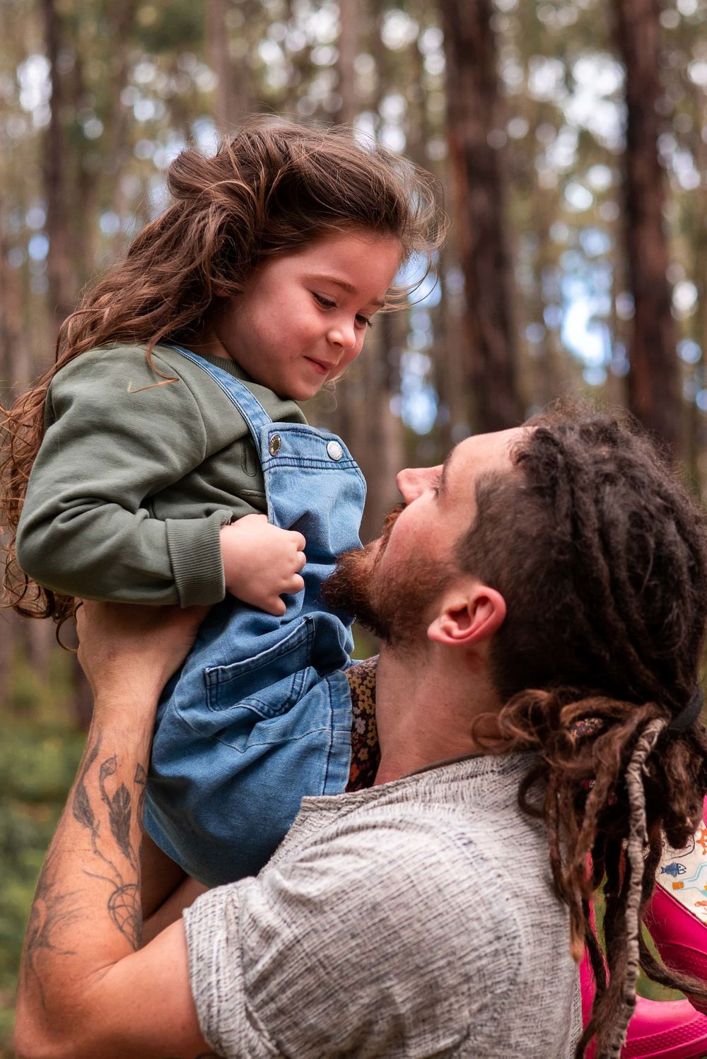 Fatherhood photo celebrating Father's Day 2021 by Melbourne family photographer Kate Cashin Photography.