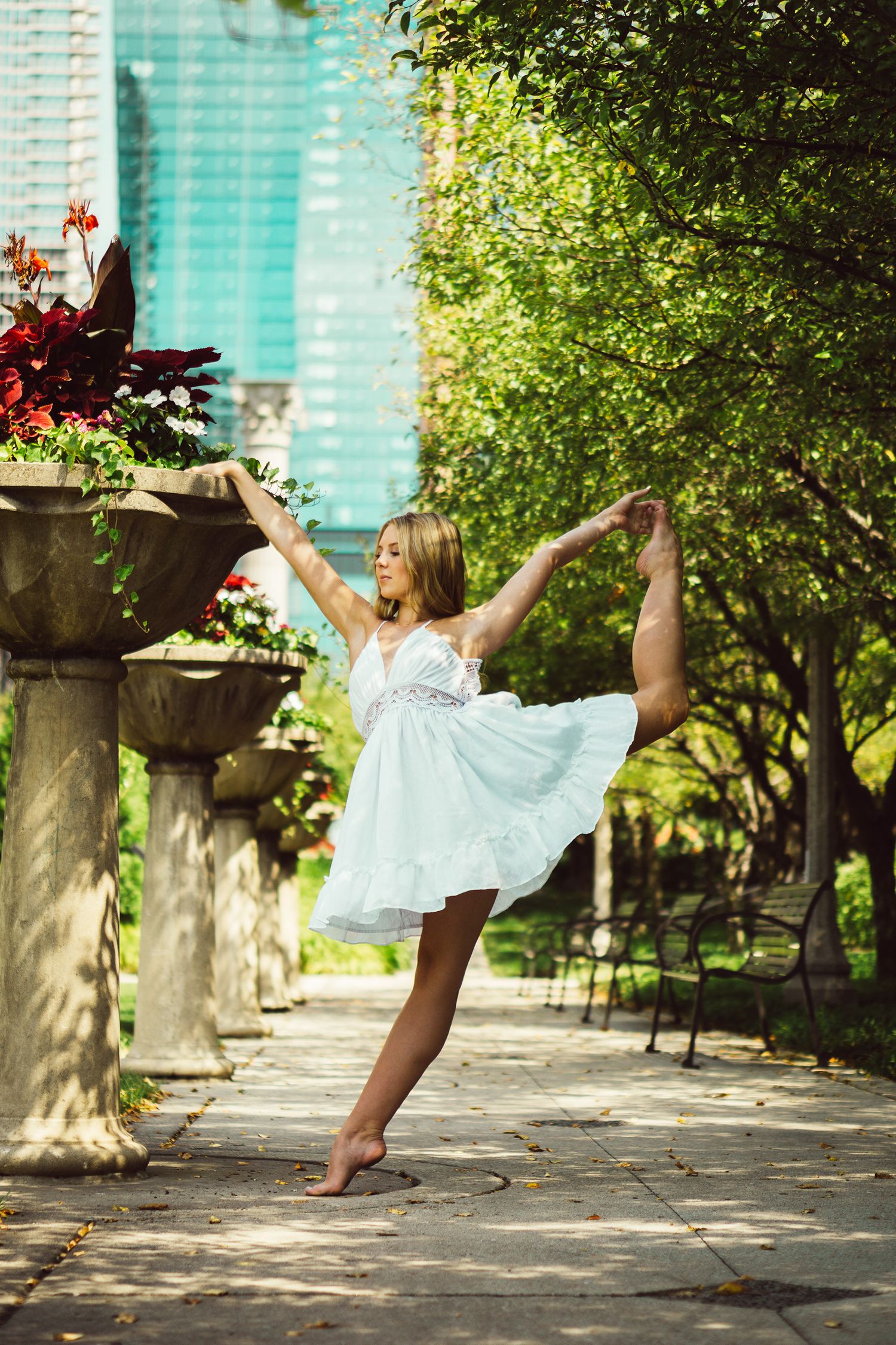 chicago senior dance portrait photography