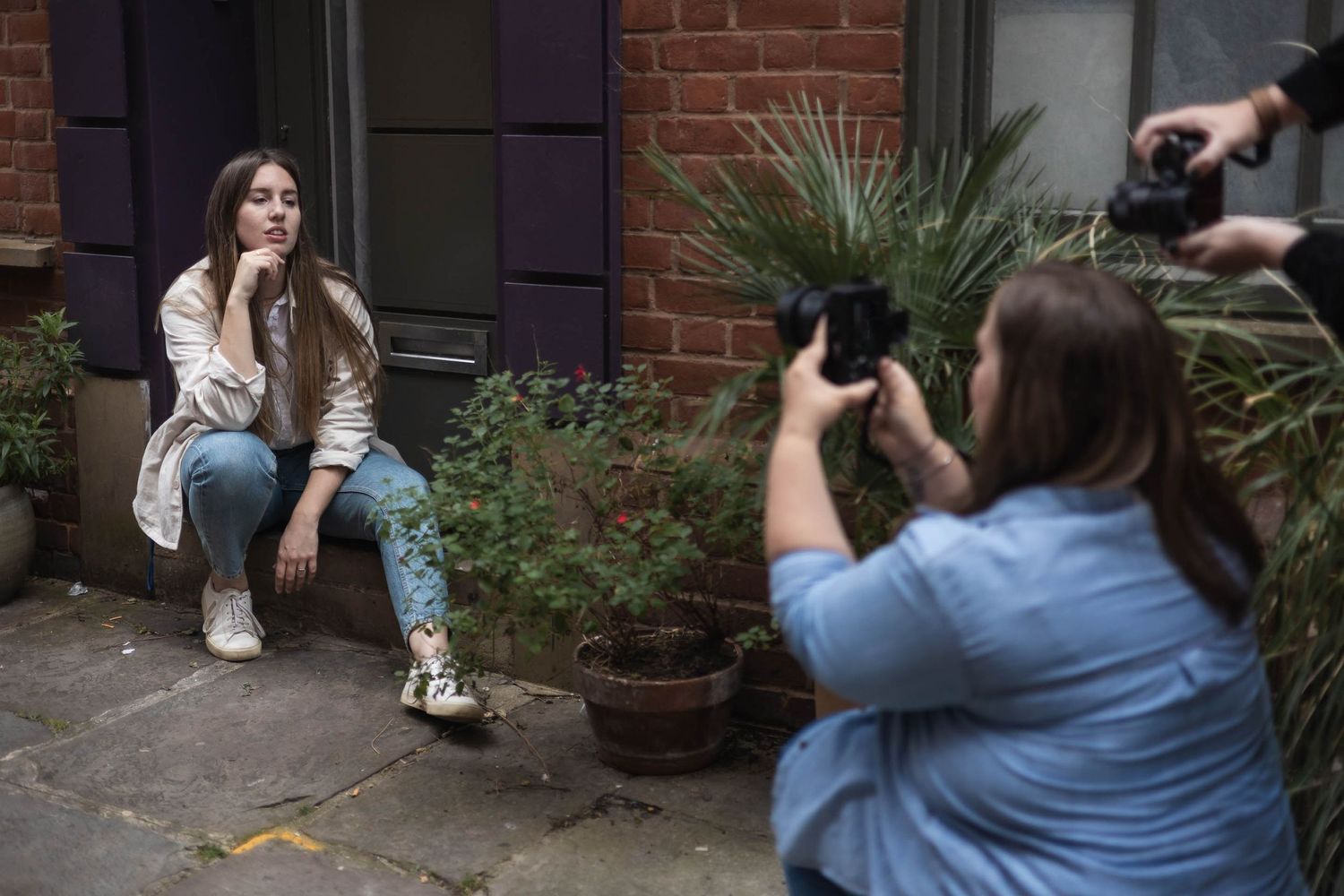 Photographer headshots in Spitalfields, London