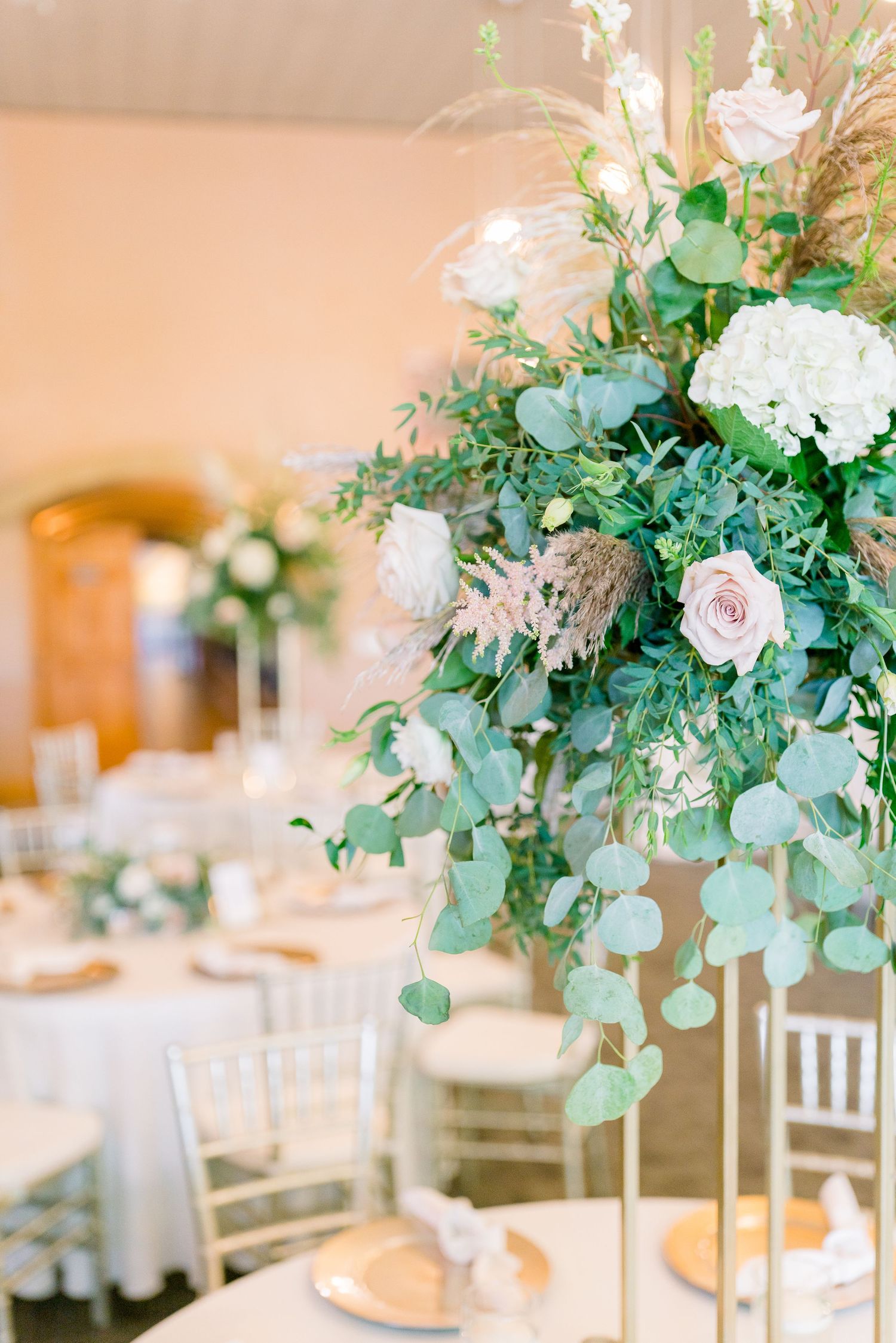 Vineyard photos with white willow events at Prairie Moon Winery wedding in Ames, Iowa