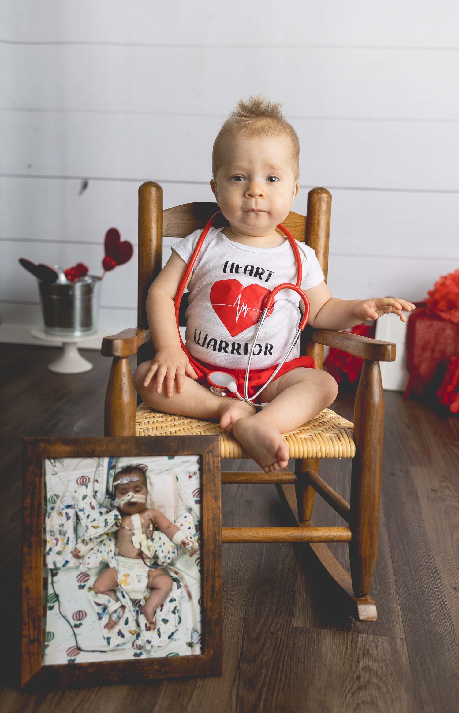heart warrior photoshoot