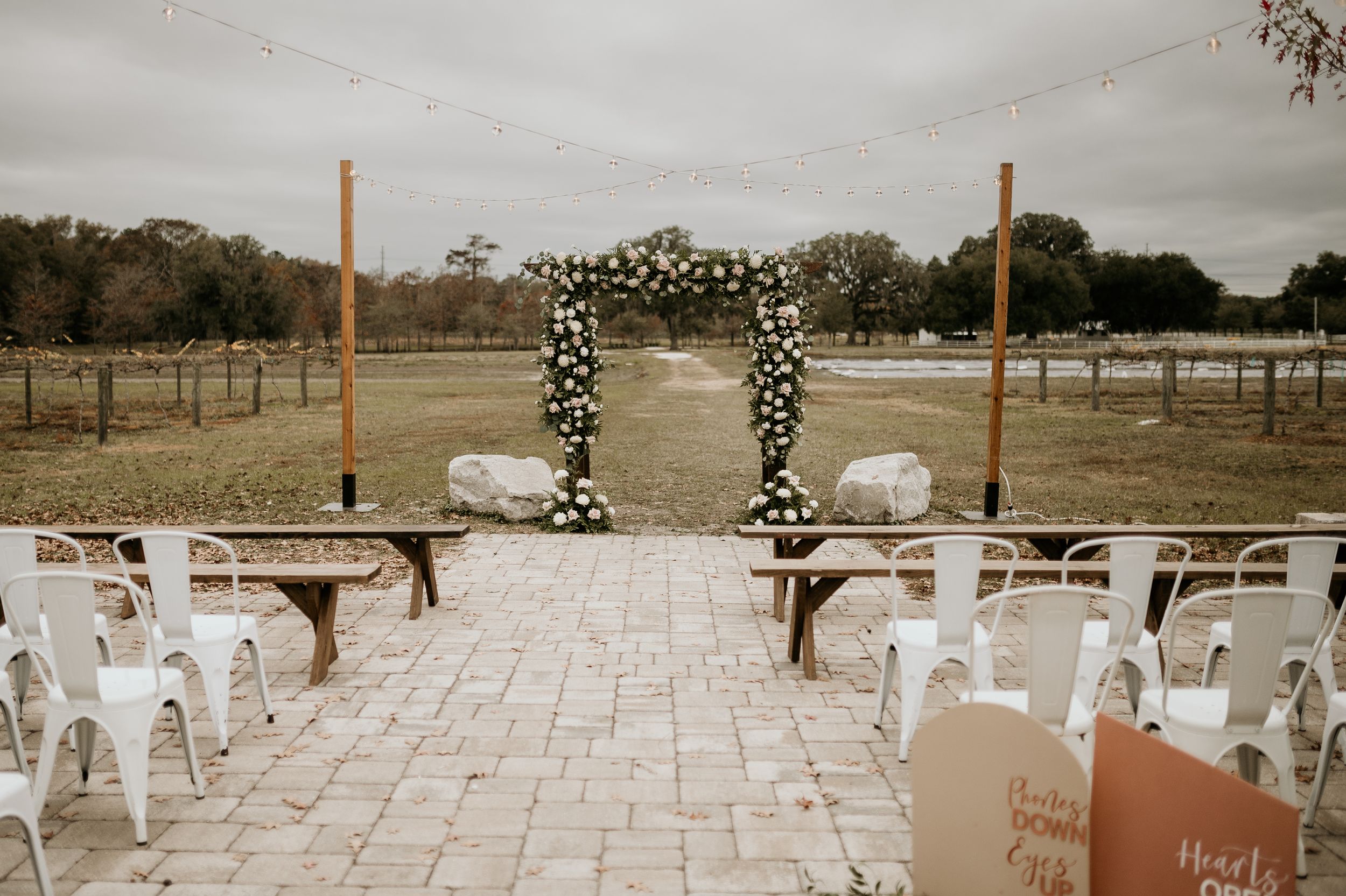 Garden Wedding Jacksonville, Florida Photographer Congraree and Penn