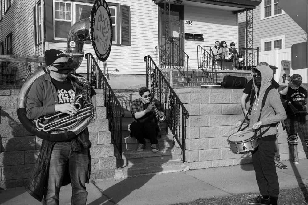 Protest Against White Supremacy. Watertown, Massachusetts