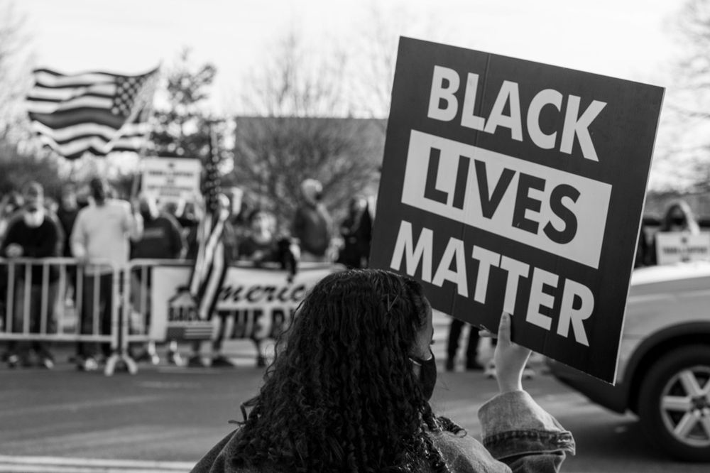 Protest Against White Supremacy. Watertown, Massachusetts