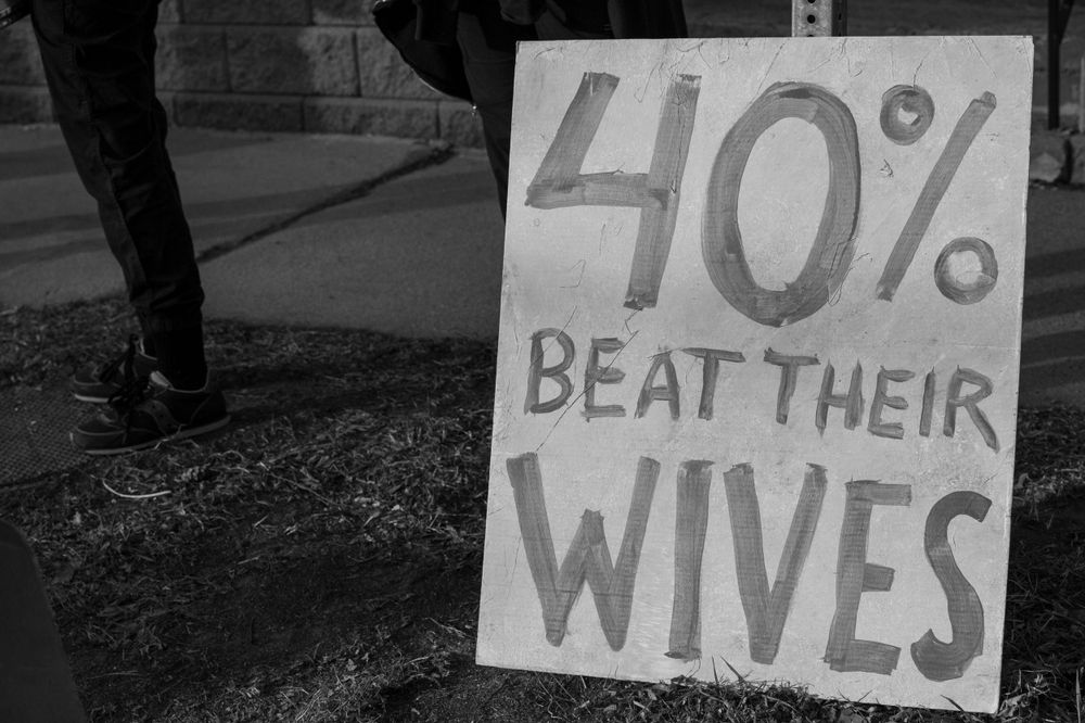 Protest Against White Supremacy. Watertown, Massachusetts