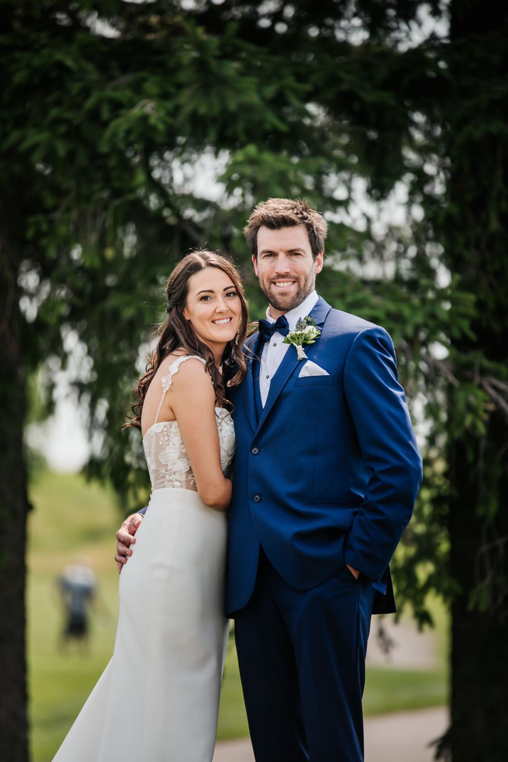 Whistle Bear Golf Club Cambridge Bride and Groom Wedding Photos
