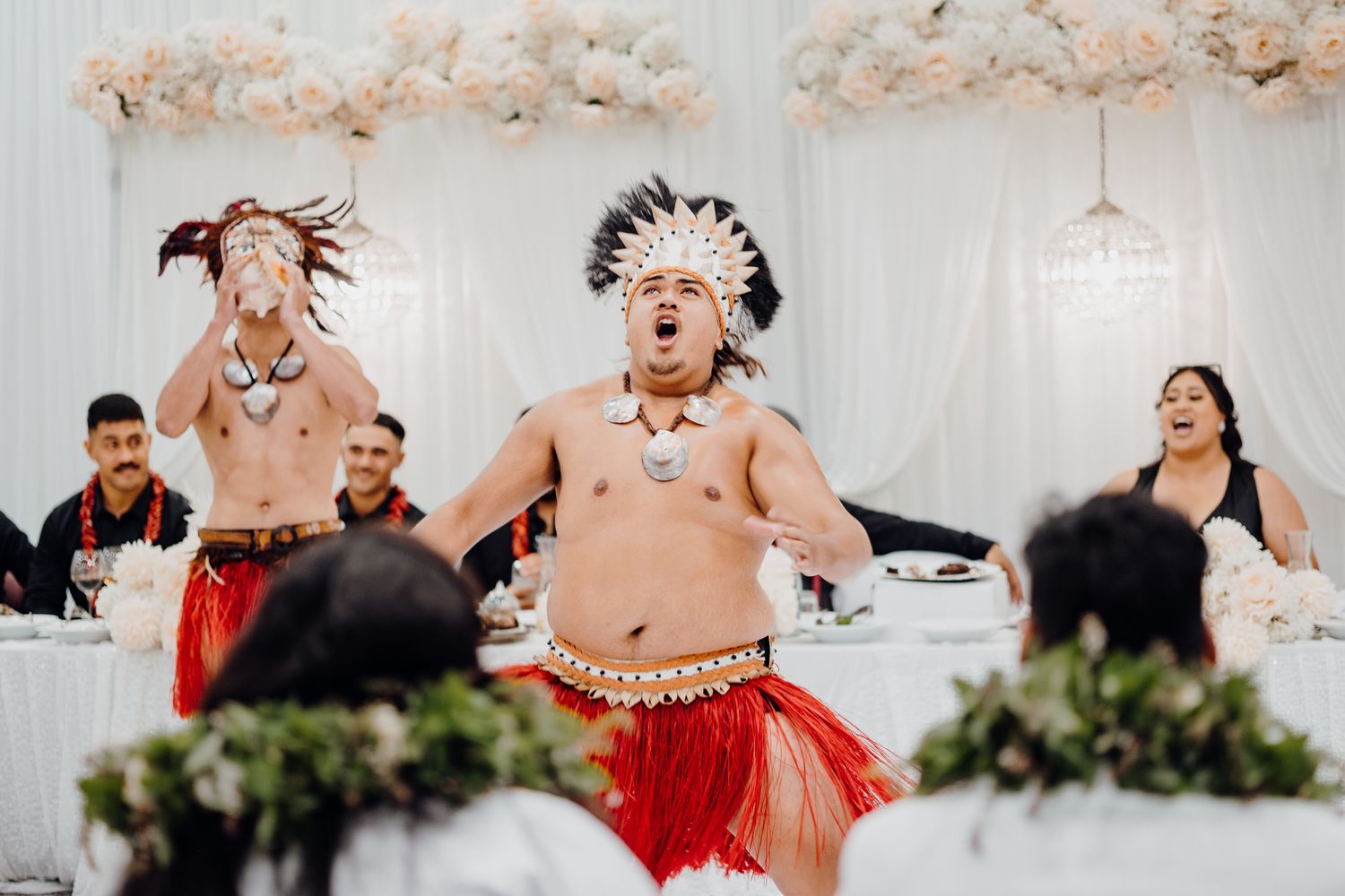 Powerful Samoan Wedding Dance in Rydges Formosa shot by Apertured Media Auckland Wedding Photographer