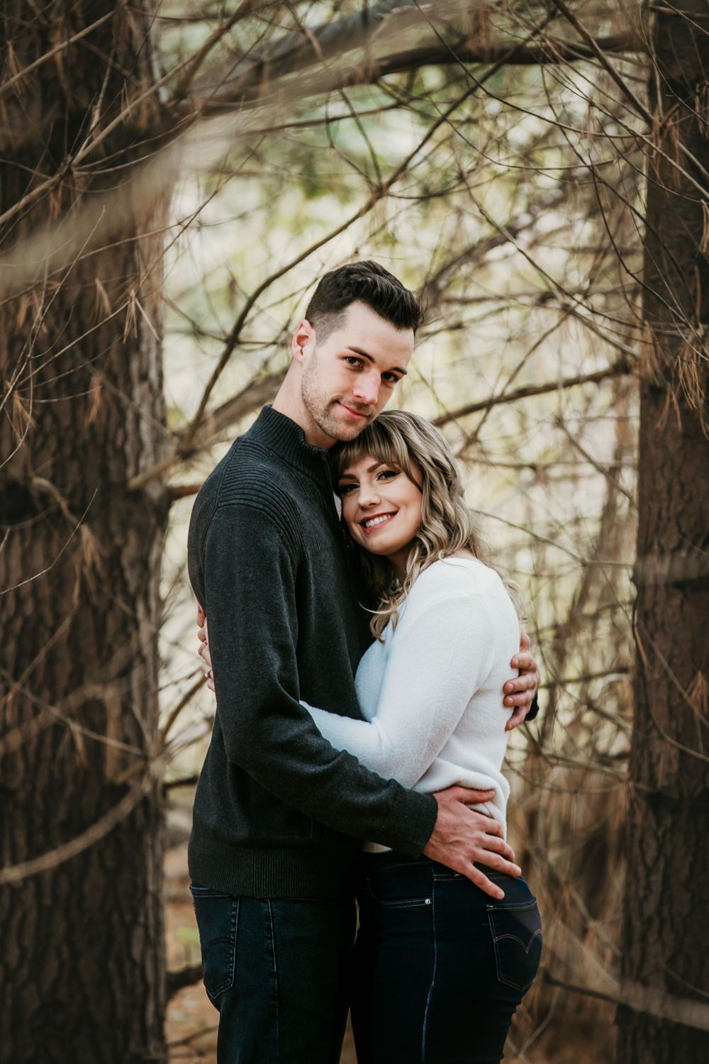 Fall engagement photos at Fanshawe Conservation Area London Ontario by photographer Shawn Van Daele