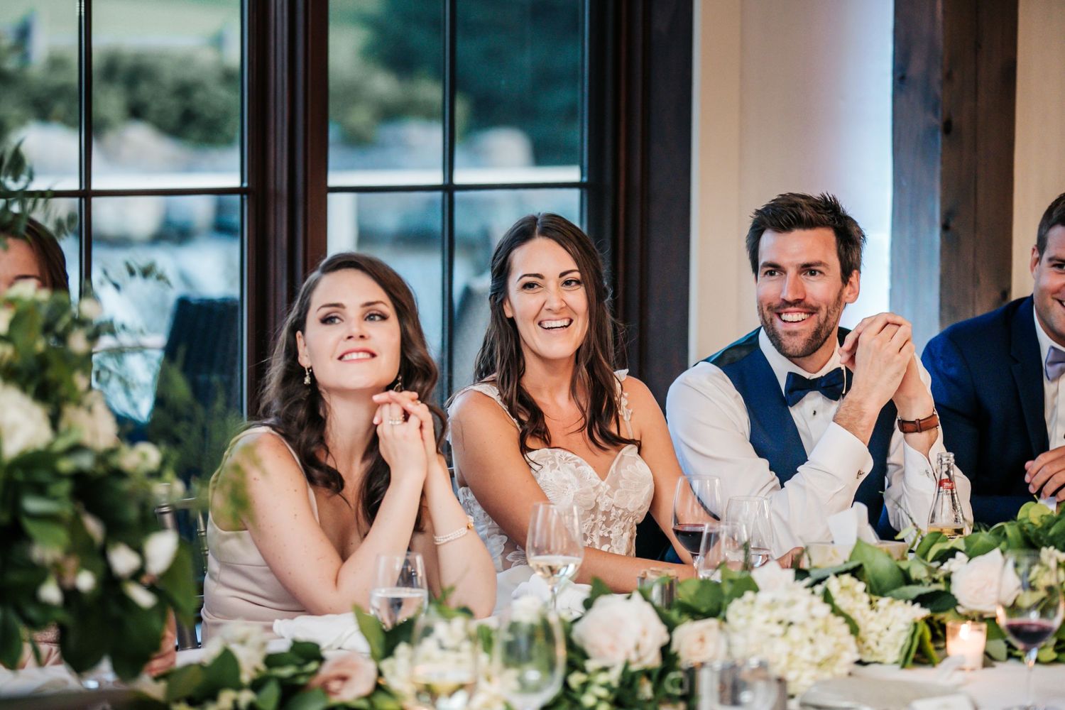 Whistle Bear Golf Club Rose Room Reception Wedding Photos