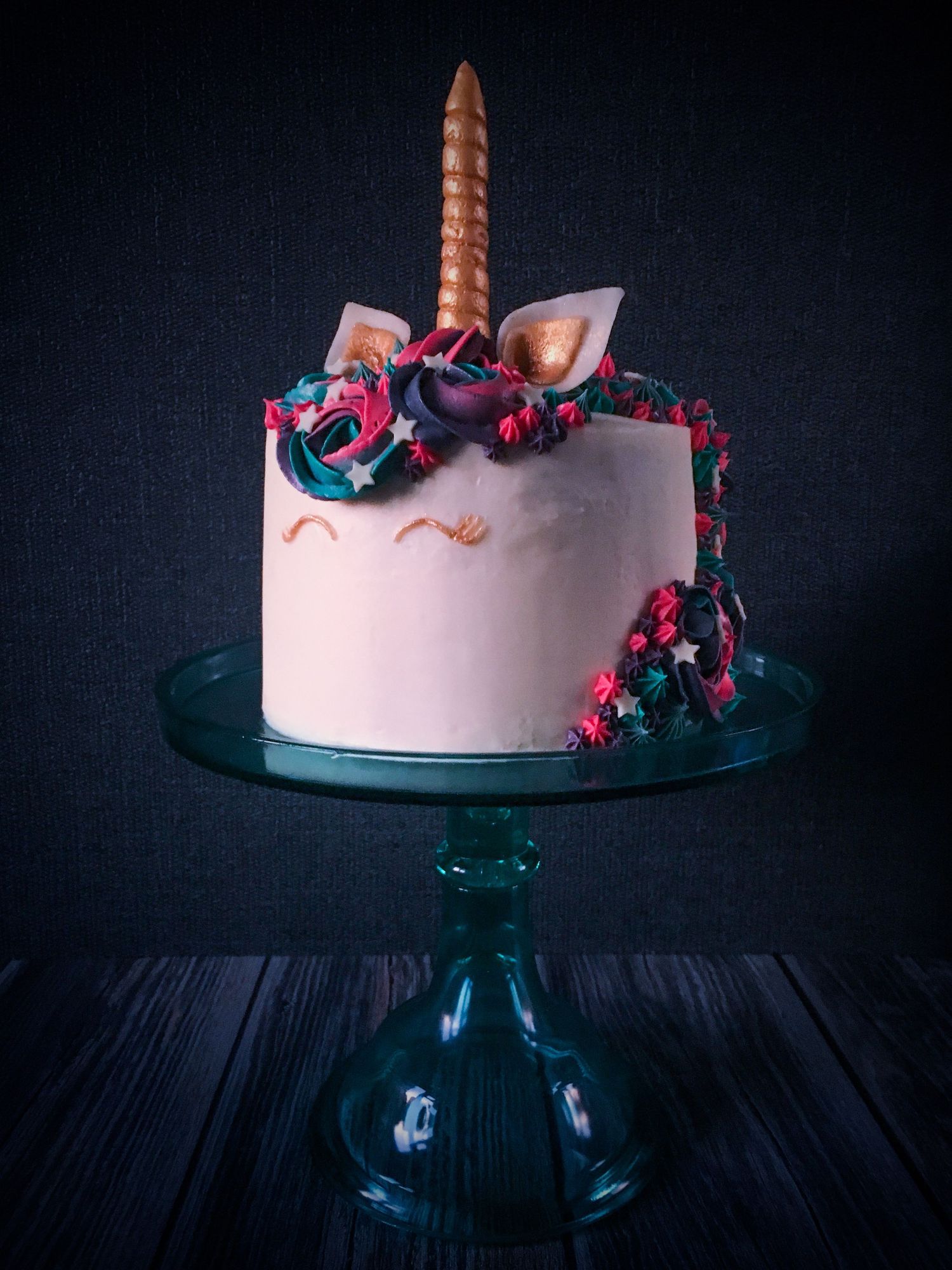 Unicorn Cake Front - Photo by © Reka Csulak