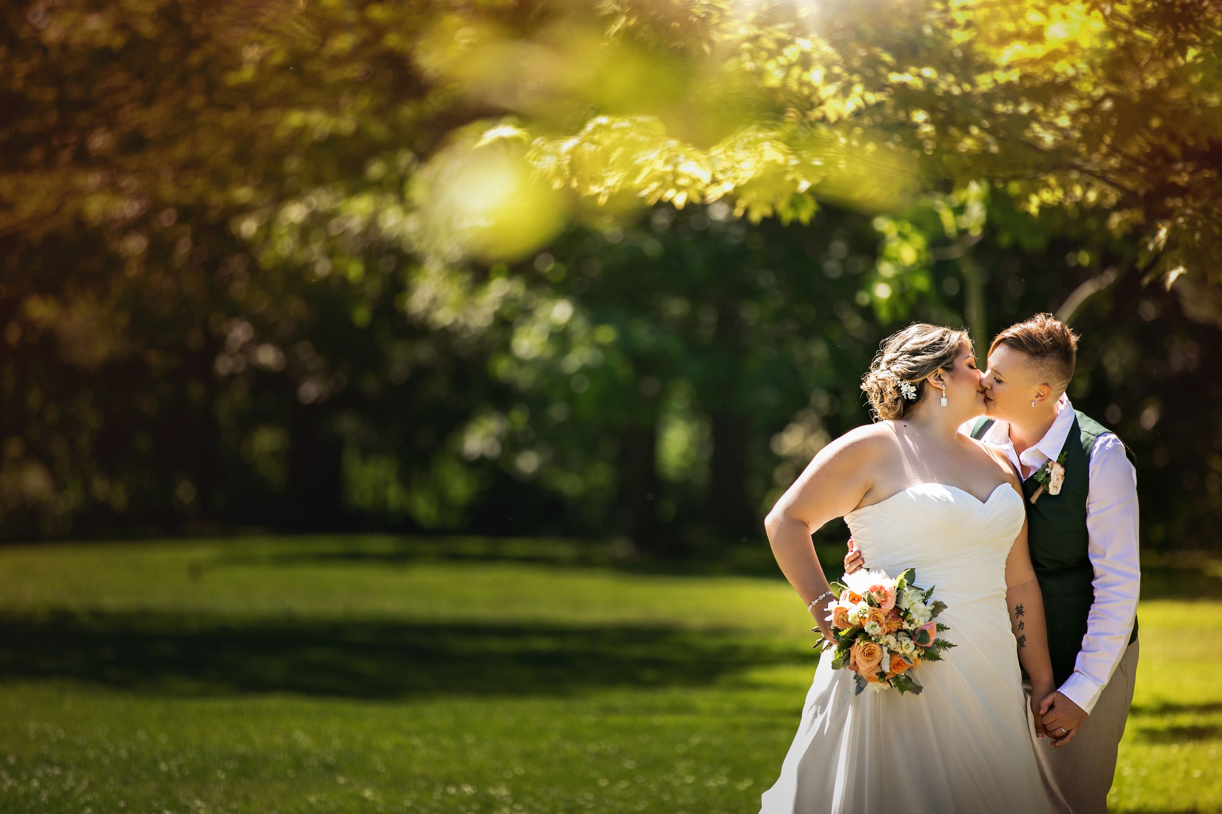 London Ontario Civic Gardens Wedding Photos