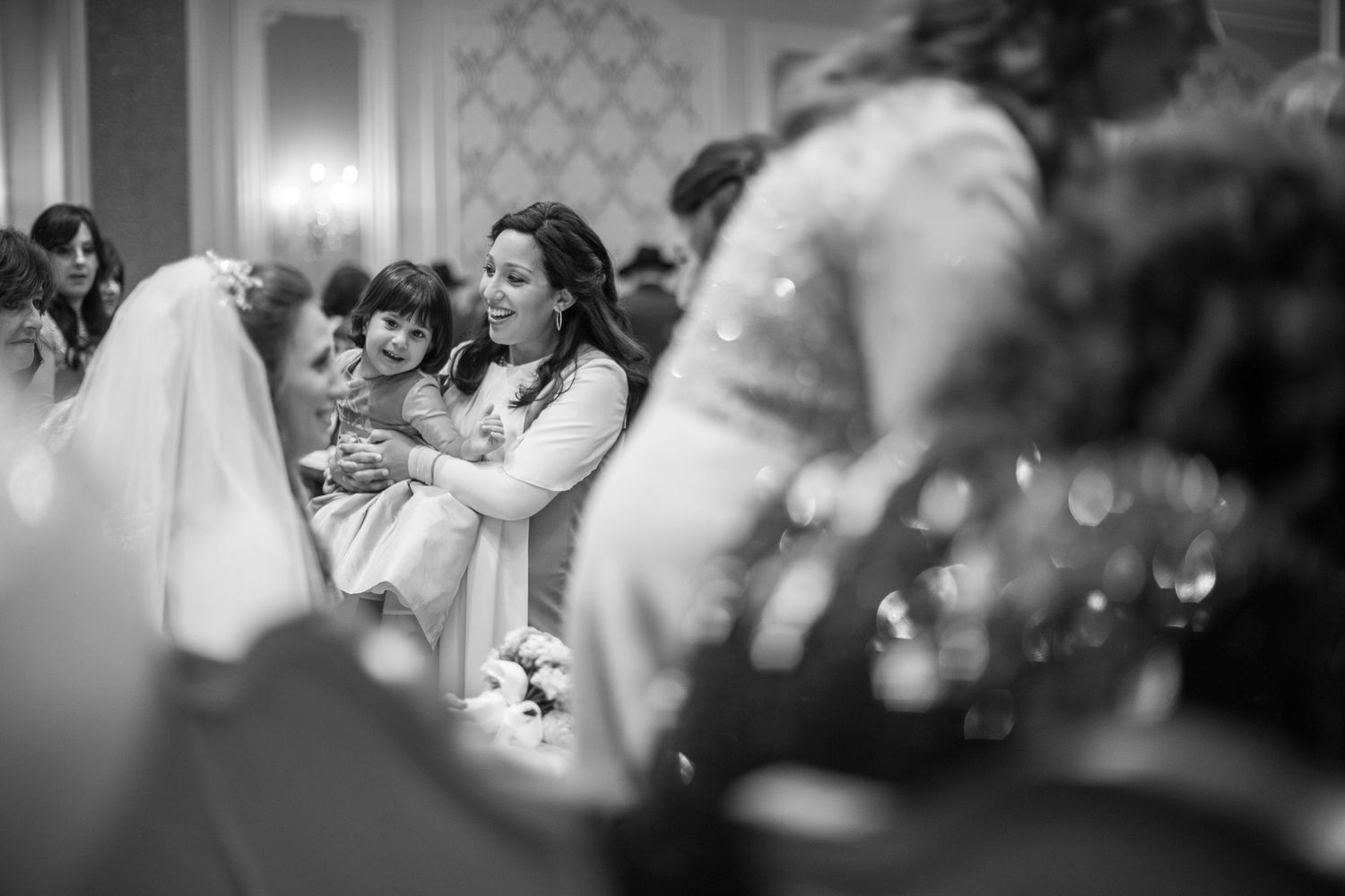 Jewish Wedding photography, badeken at the rockleigh country club, New Jersey jewish wedding photography. Kabalat panim