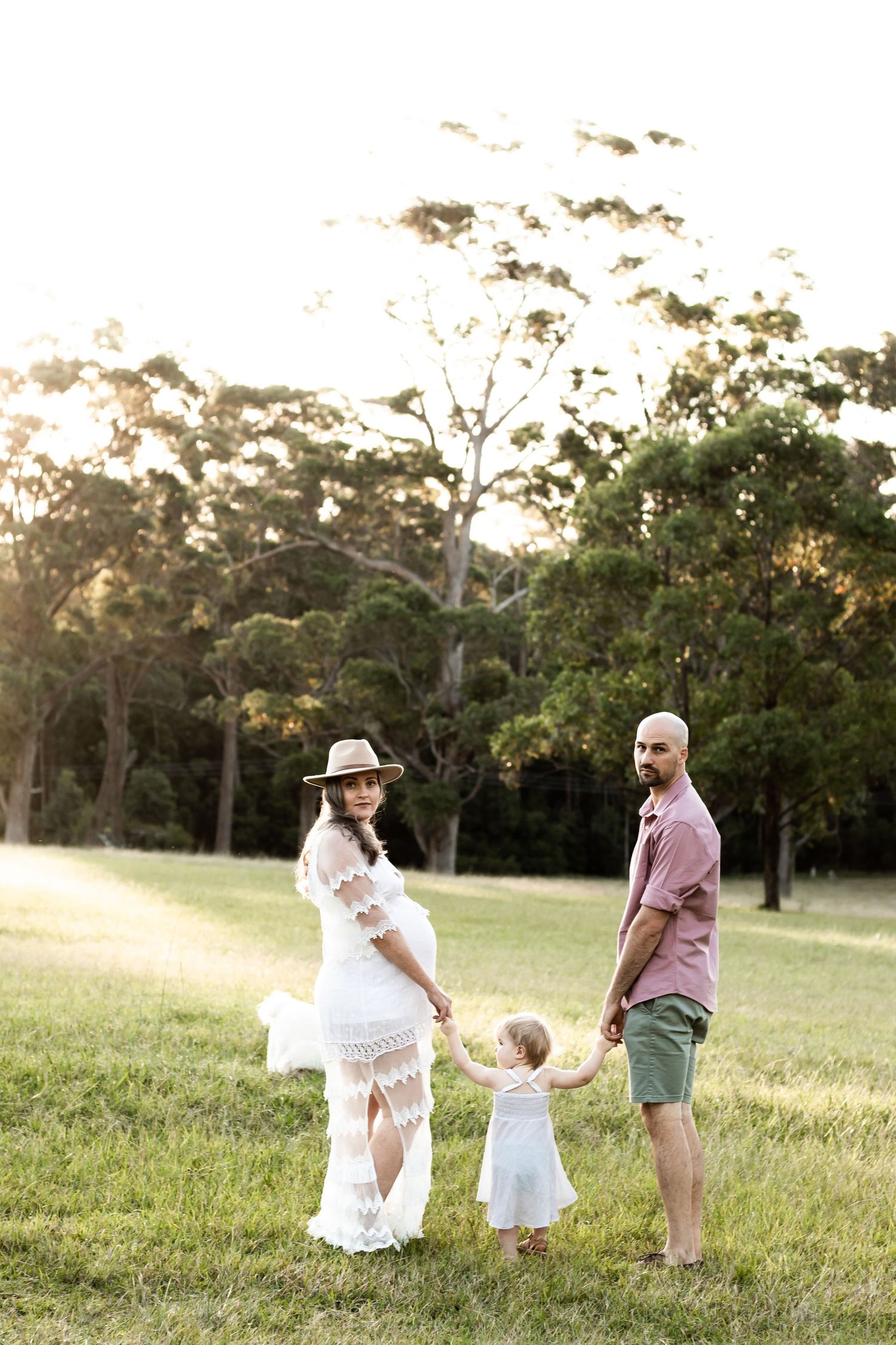 Family Maternity Photography - Worrowing Estate Jervis Bay NSW- Shoalhaven and Jervis Bay Maternity Photographer -Claire Frances Photography